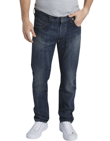 Dickies Mens X-Series Slim Fit Tapered Leg 5-Pocket Denim Jeans