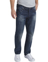 Dickies Mens X-Series Button Fly Regular Fit Straight Leg 5-Pocket Denim Jeans