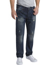 Dickies Mens X-Series Button Fly Regular Fit Straight Leg 5-Pocket Denim Jeans