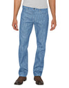 Dickies Mens X-Series Button Fly Regular Fit Straight Leg 5-Pocket Denim Jeans