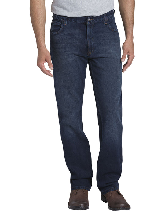 Dickies Mens X-Series Relaxed Fit Straight Leg 5-Pocket Denim Jeans