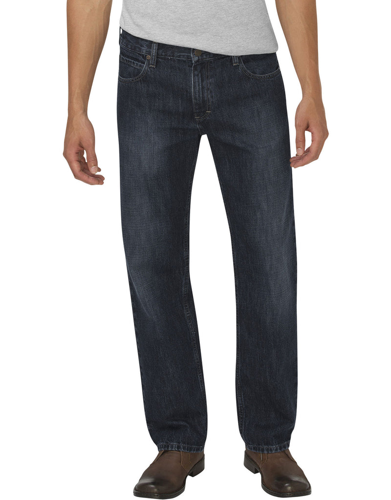 Dickies Mens X-Series Loose Fit Straight Leg 5-Pocket Denim Jeans