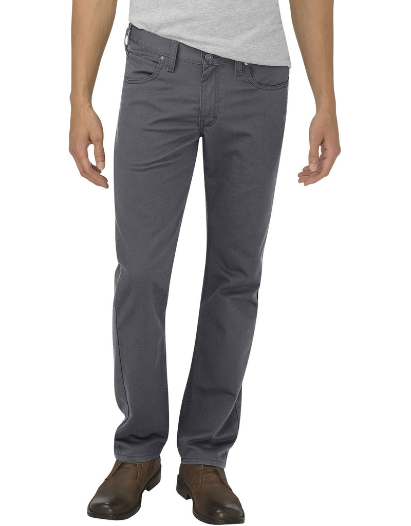 Dickies Mens X-Series Flex Slim Fit Tapered Leg 5-Pocket Pants