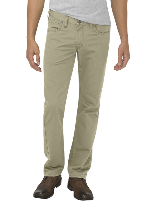Dickies Mens X-Series Flex Slim Fit Tapered Leg 5-Pocket Pants