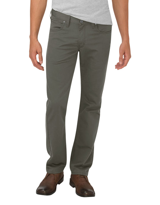 Dickies Mens X-Series Flex Slim Fit Tapered Leg 5-Pocket Pants