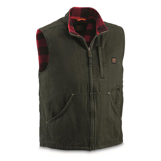 Walls Mens Vintage Pecos Duck Vest
