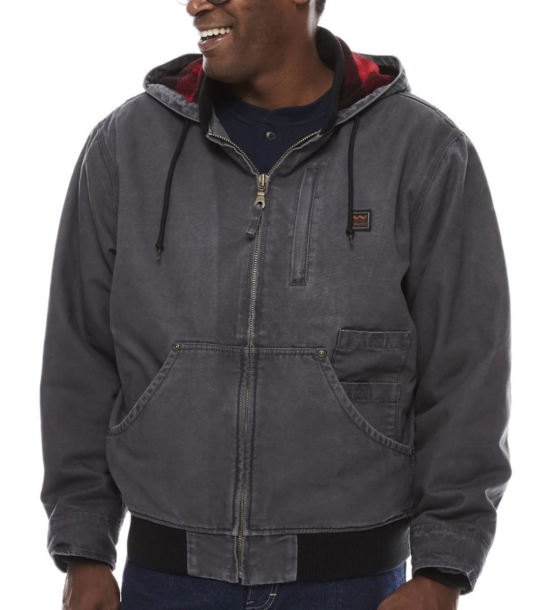 Walls Mens Vintage Duck Hooded Jacket