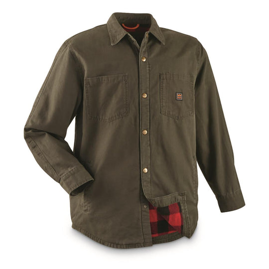 Walls Mens Vintage Duck Shirt Jacket