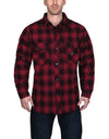 Walls Mens Weldon Vintage Plaid Bonded Jac Shirt