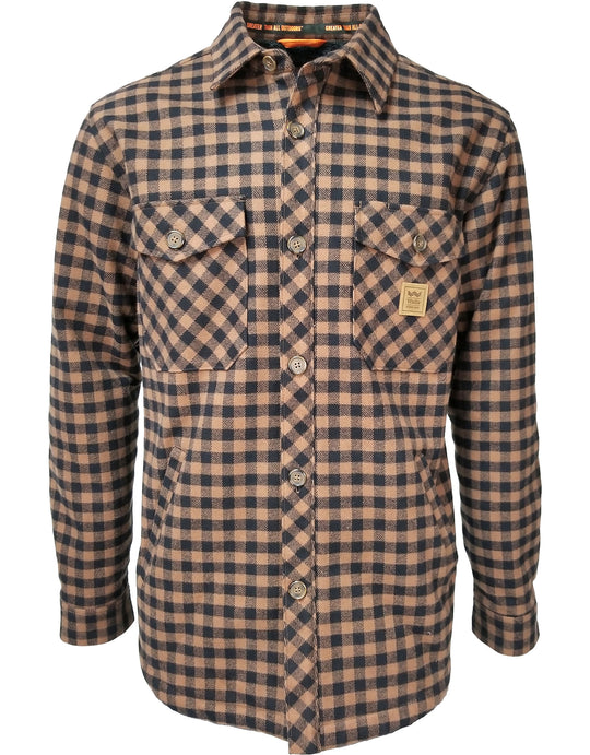 Walls Mens Weldon Vintage Plaid Bonded Jac Shirt