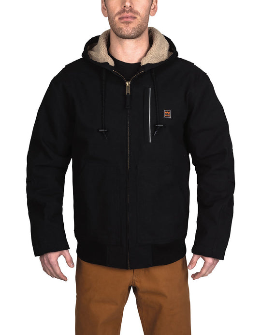 Walls Mens Mingus Hooded Bomber Jacket