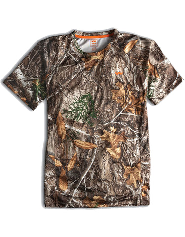 Walls Mens Hunting Short Sleeve Performance T-Shirt