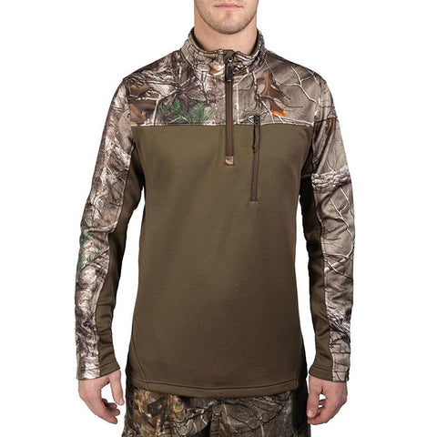 Walls Mens Hunt Fleece Lifestyle 1/4 Zip Pullover