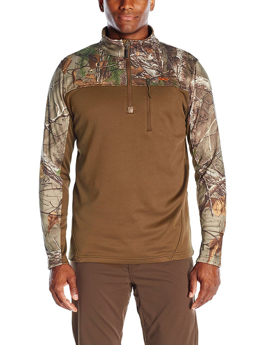 Walls Mens Hunt Fleece Lifestyle 1/4 Zip Pullover