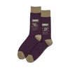 Hot Sox Mens Aries Zodiac Crew Socks