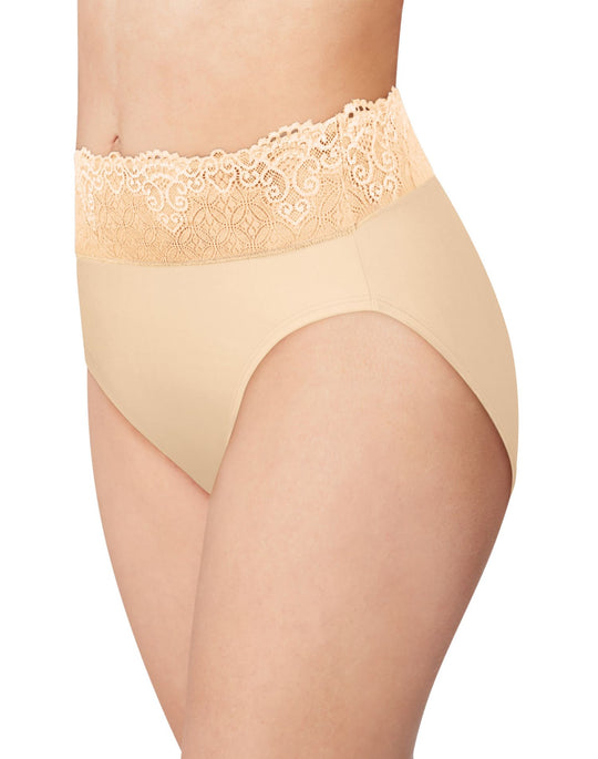 Bali Womens Passion for Comfort Hi-Cut Panty