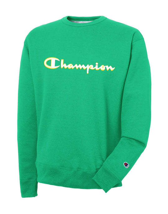Champion Mens Powerblend Fleece Crew