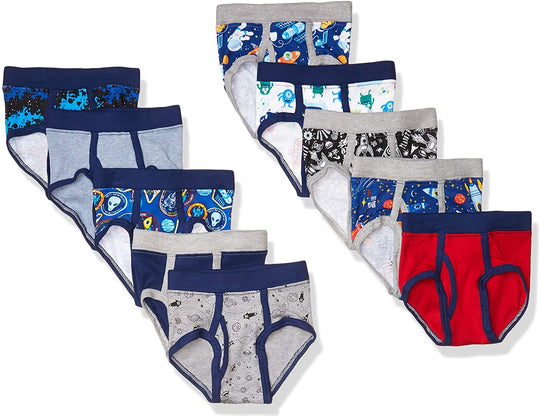 Hanes Toddler Boys' Briefs With ComfortSoft® Waistband 10-Pack
