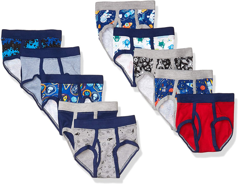 Hanes Toddler Boys' Briefs With ComfortSoft® Waistband 10-Pack