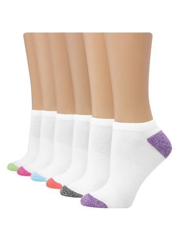 Hanes Womens Cool Comfort Sport 6-Pack No Show Socks