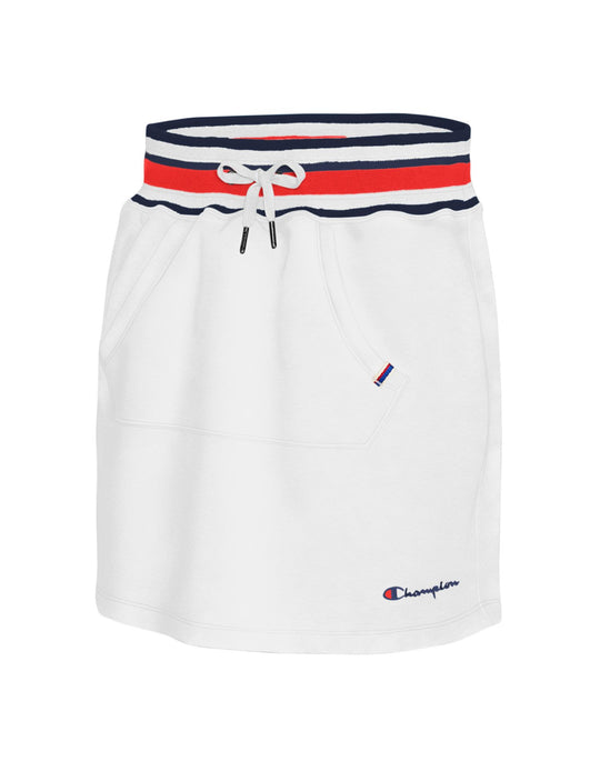 Champion Womens Campus French Terry Skirt, L, Athletic Navy