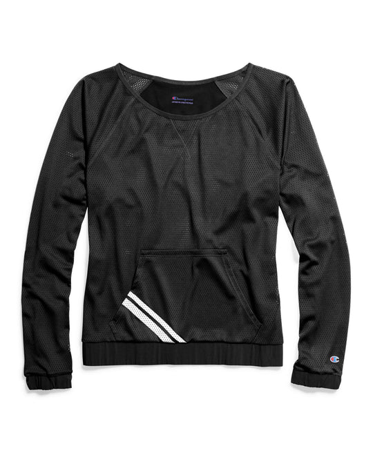 Champion Womens Physical Education Mesh Crew
