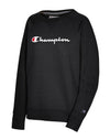 Champion Womens Powerblend Fleece Boyfriend Crew