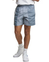 Champion Mens Nylon Mesh Overlay Shorts, L, Mindful Grey