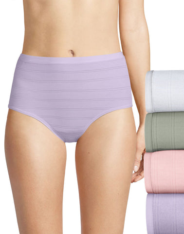 Hanes Womens Ultimate Comfort Flex Fit Brief 4-Pack