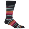 Hot Sox Mens Variegated Stripe Crew Sock