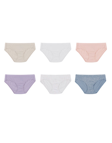 Hanes Womens Pure Comfort Hipster 6-Pack