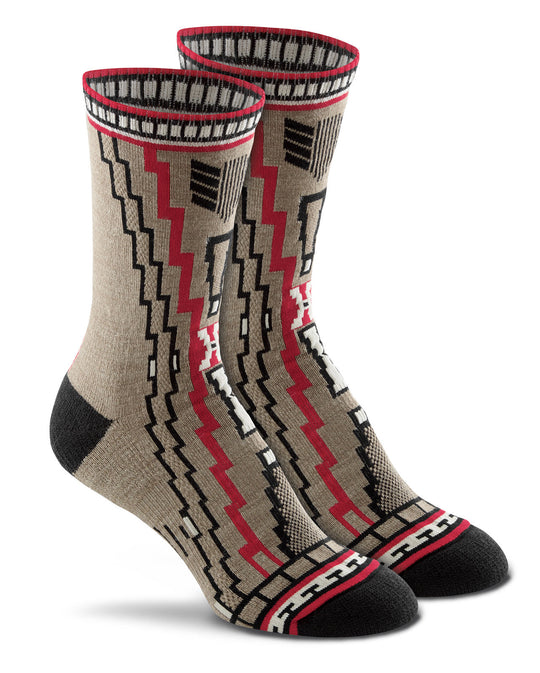 Fox River Adult Tribal Deco Lightweight Crew Sock