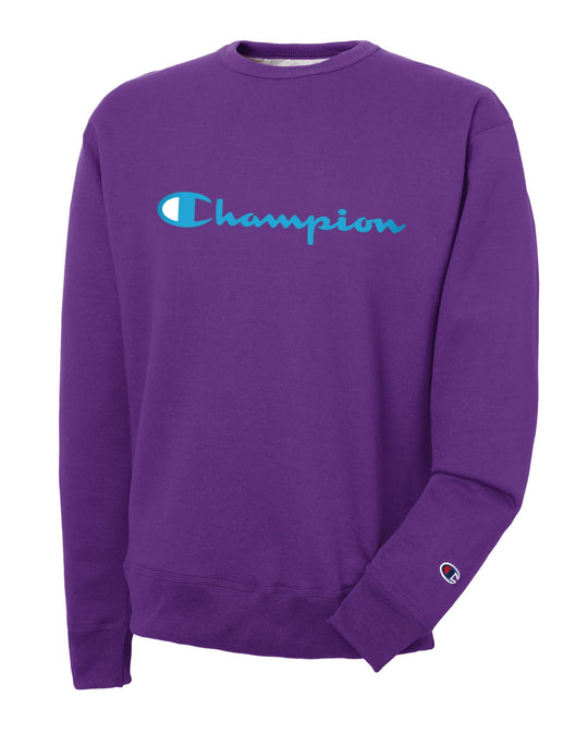 Champion Mens Powerblend Fleece Crew