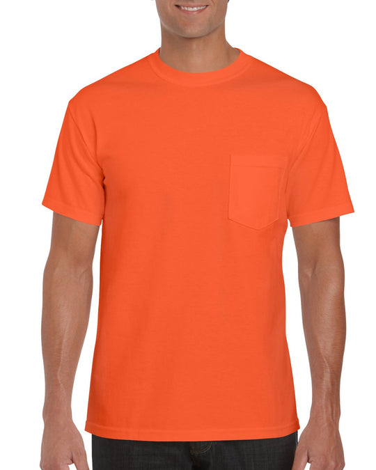 Gildan Mens Ultra Cotton T-Shirt with Pocket