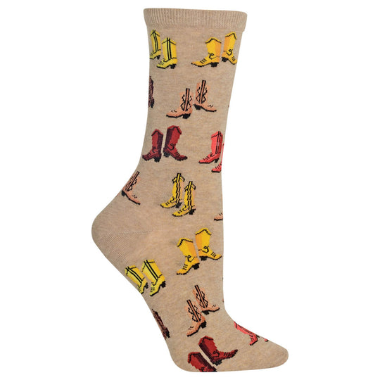 Hot Sox Womens Boots Crew Socks