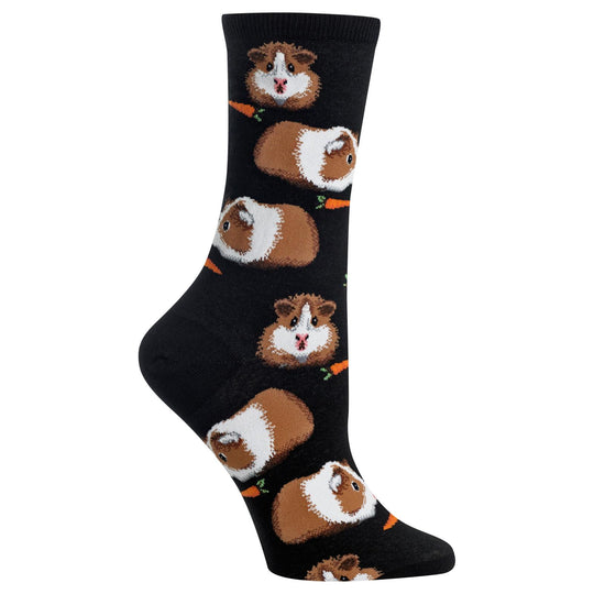 Hot Sox Womens Guinea Pigs Crew Socks