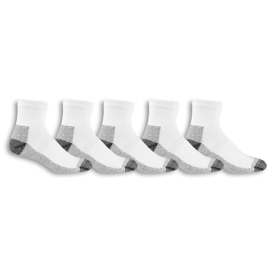 Fruit of the Loom Mens Big and Tall Short Work Crew Socks 5 Pairs