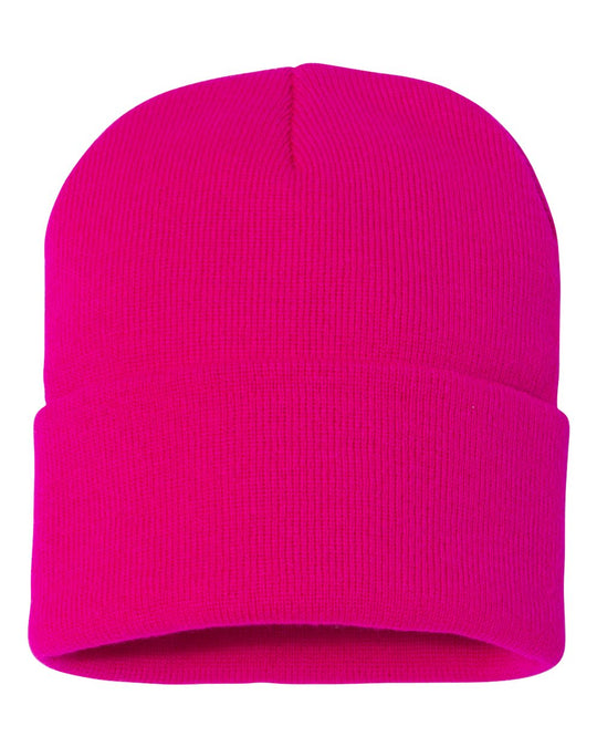 Sportsman 12 Solid Knit Beanie, One Size, Royal Blue