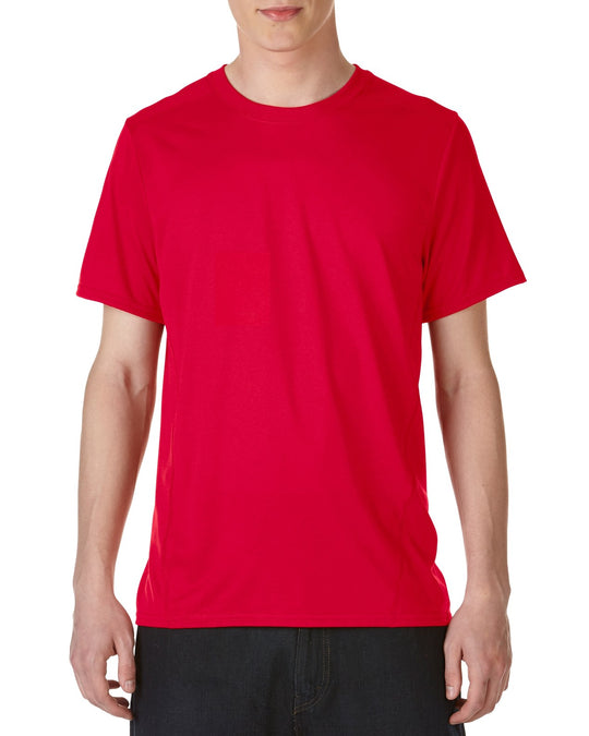 Gildan Mens Performance Tech T-Shirt, S, Red