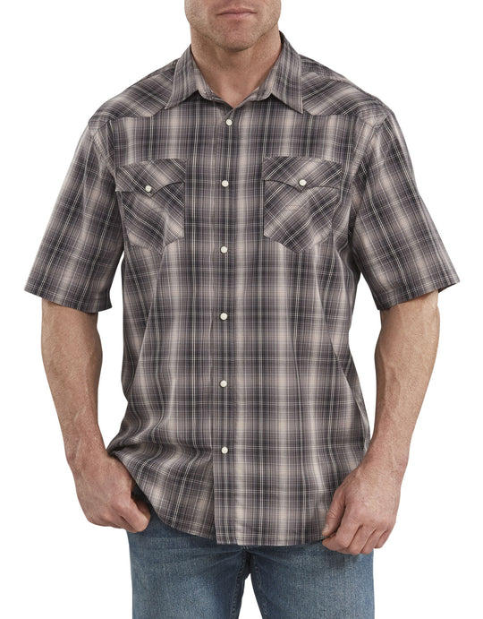 Dickies Mens Icon Relaxed Fit Western Short Sleeve Shirt