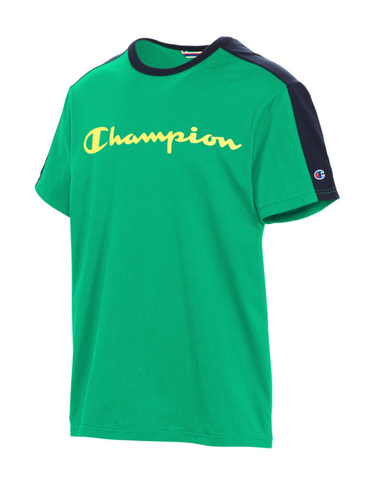 Champion Mens Sportstyle Colorblock Tee