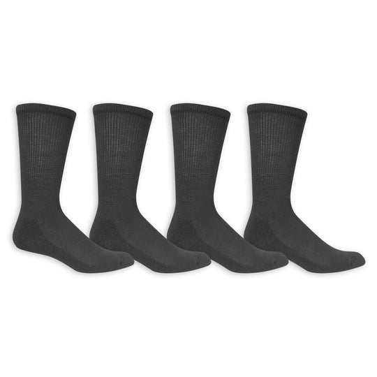 Dr. Scholls Mens Diabetes and Circulatory Crew Socks 4 Pair
