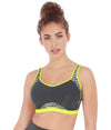 Freya Womens Epic Underwire Crop Top Sports Bra with Moulded Inner