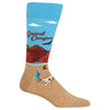Hot Sox Mens Grand Canyon Crew Socks
