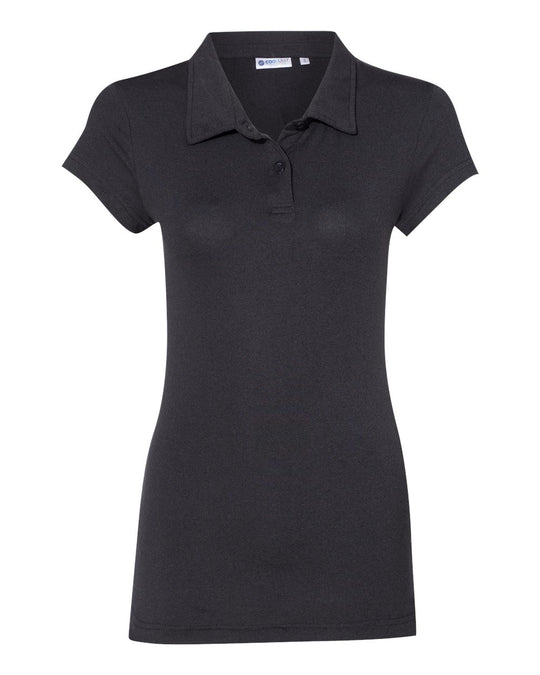 Weatherproof Womens Cool Last Heathered Lux Sport Shirt W19714, XL, Black