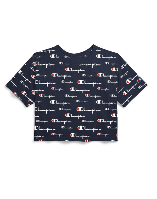 Champion Life Womens Heritage Crop Tee