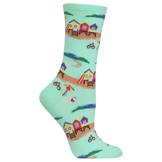 Hot Sox Womens Cabana Crew Socks