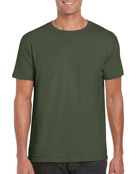 Gildan Mens Softstyle T-Shirt, XL, Olive