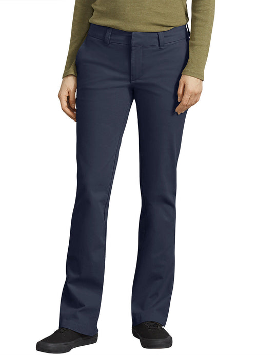 Dickies Womens Perfect Shape Bootcut Twill Pants