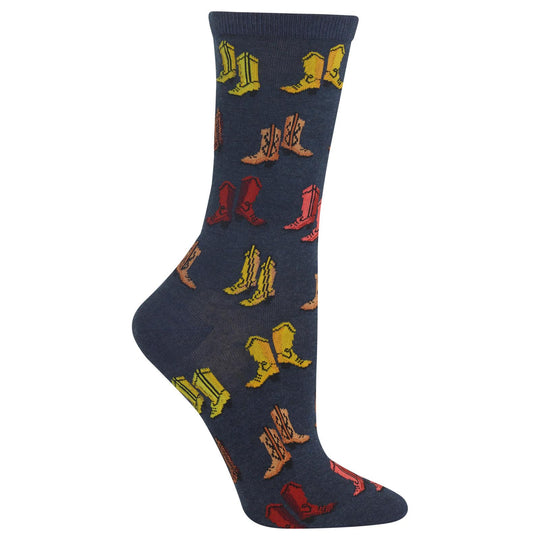 Hot Sox Womens Boots Crew Socks